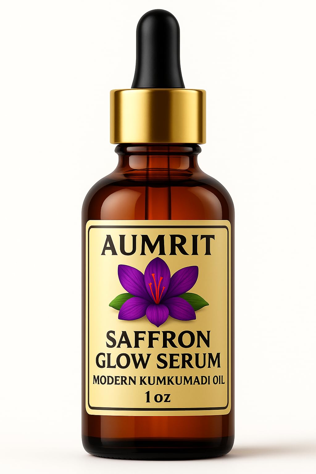 Saffron Glow Serum –  1 oz