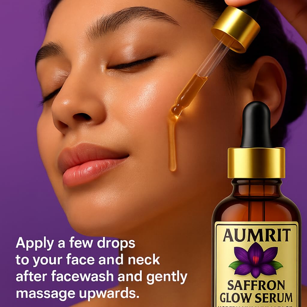 Saffron Glow Serum –  1 oz